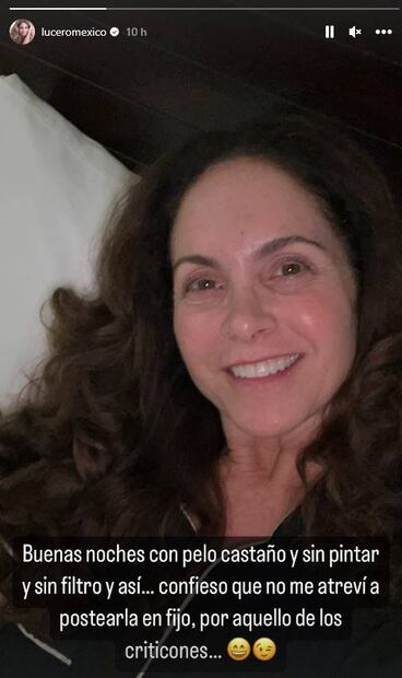 Lucero comparte foto sin maquillaje ni filtros: confiesa que le teme a los "criticones"