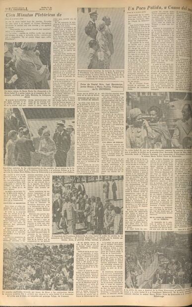 Cuando la reina Isabel II paseó en el mercado y bailó  "La Cucaracha" en México 