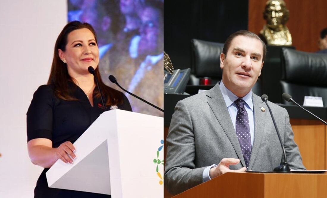 Martha Érika Alonso y su esposo Rafael Moreno Valle (Foto: Tomadas de Facebook )