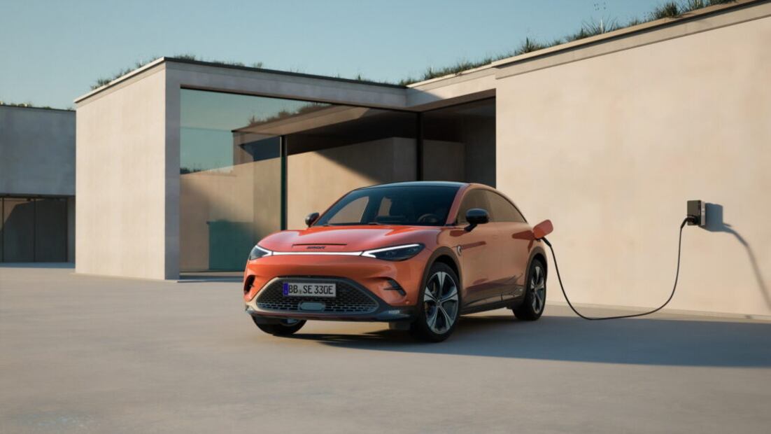Ahora, Smart es una marca de vehículos eléctricos.