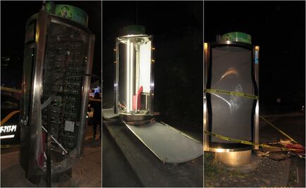 Valúan en 3 mdp daños en columnas publicitarias