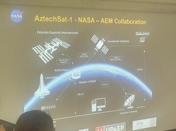 Lanzarán nanosatélite mexicano desde la Estación Espacial Internacional