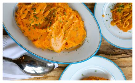 #Receta de dip de puré de papa, queso y chipotle