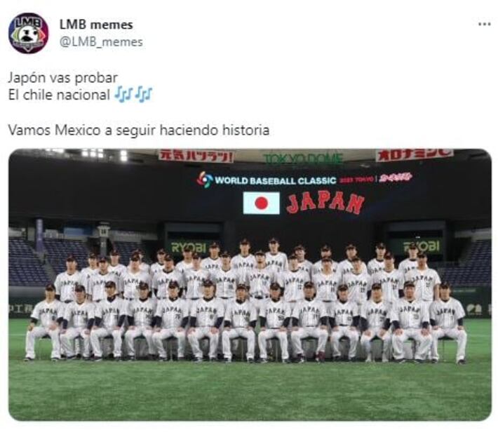 Los memes de la semifinal del Clásico Mundial de Beisbol entre México y Japón