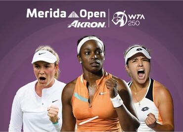 Mérida Open con el mejor cuatro de un torneo WTA 250 en México