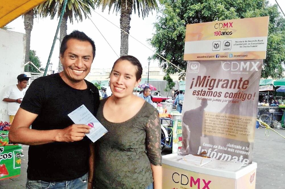 En los módulos se puede solicitar asesoría sobre proyectos productivos y también ayuda para regresar a su país de origen (ESPECIAL)