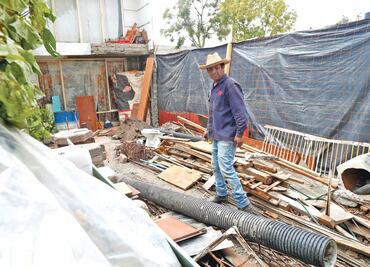 Incertidumbre. El 19-S detuvo el tiempo en Tláhuac