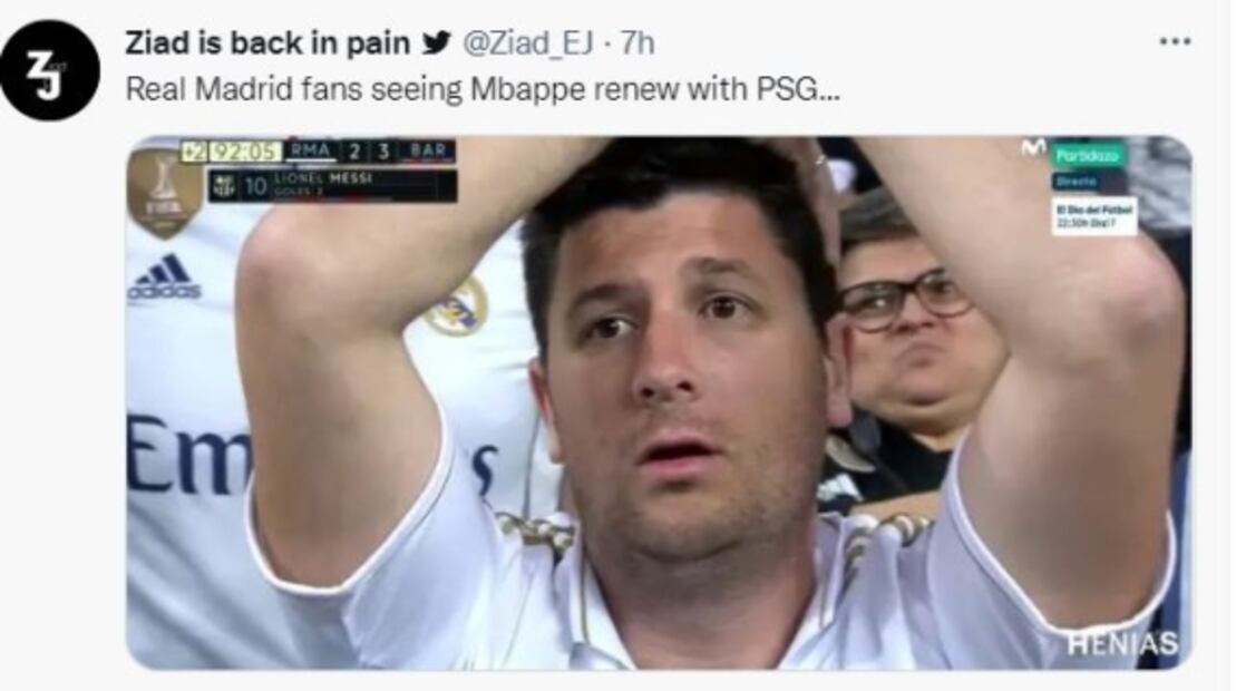 Los mejores memes de la renovación de Mbappé con el PSG