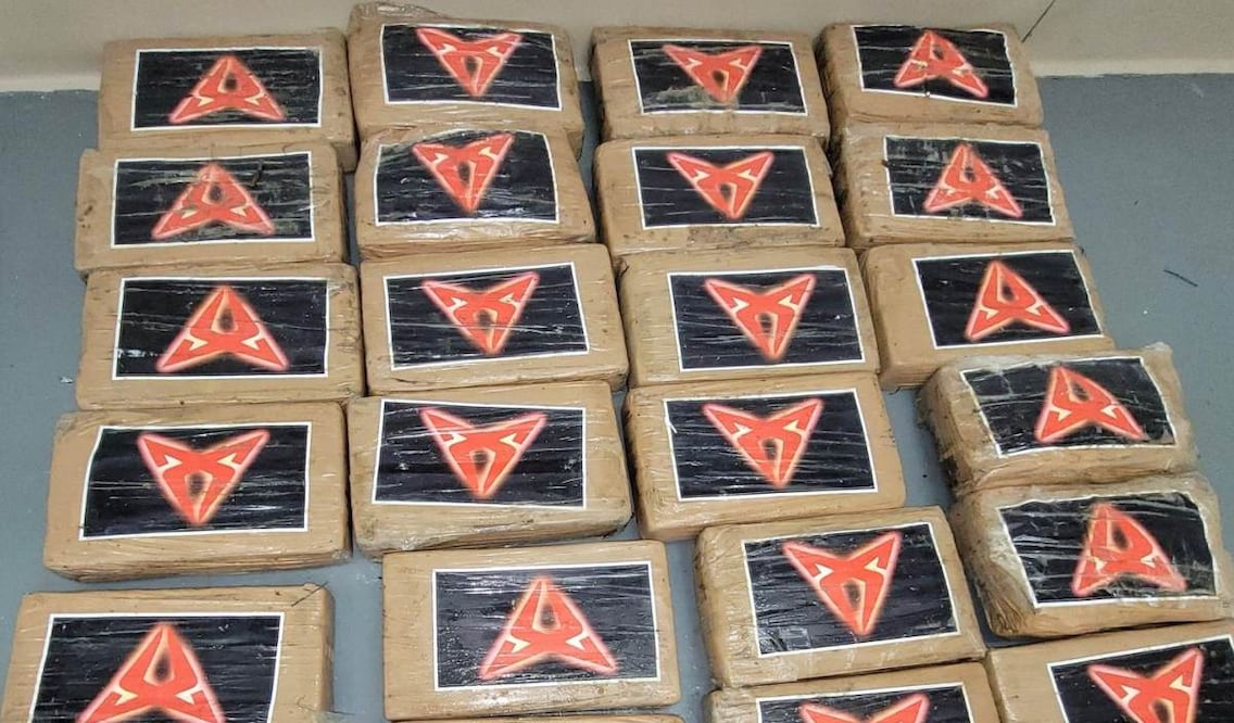 Los vientos de la tormenta Debby empujaron 25 paquetes de cocaína hasta la costa de los Cayos de Florida, en el suroeste del estado, donde fueron incautados. Foto: X