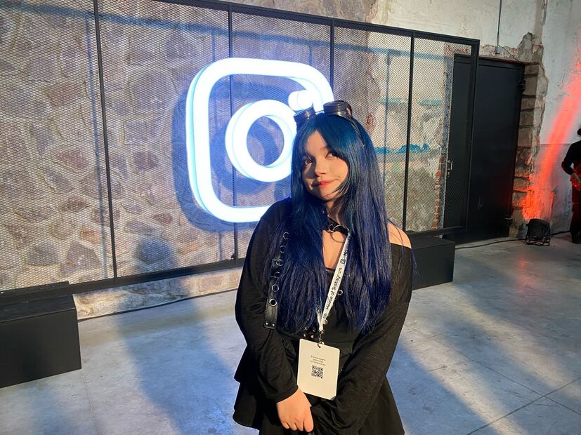 La tiktoker de 25 años actualmente tiene 11 millones de seguidores en TikTok. Foto: Daniela Cerriteño - El Universal