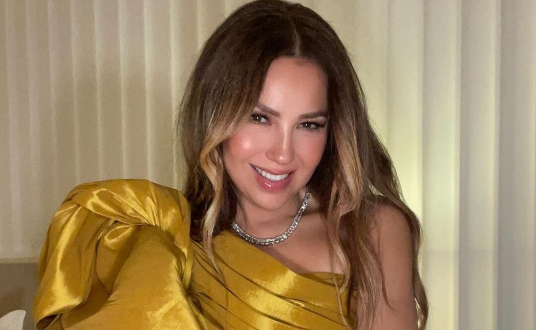 Thalía se mostró conmovida ante el gesto de la reggaetonera. Foto: Instagram @thalia