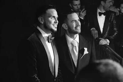 Así fue la boda del diseñador Marc Jacobs con el modelo Char Defrancesco