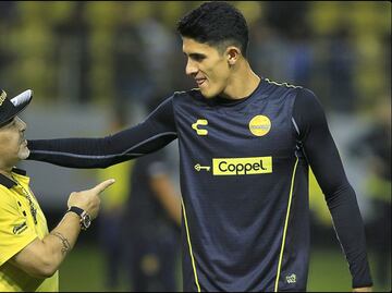 Dorados toma ventaja ante Atlético de San Luis; expulsan a Maradona