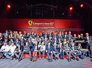 Ferrari premia a Martín Fuentes
