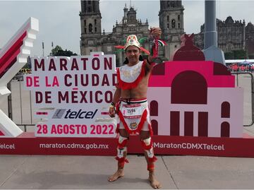 José Rivera, el corredor Anahuaca del Maratón de la Ciudad de México
