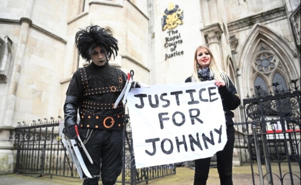 Johnny Depp intenta nuevo juicio contra diario que lo presentó como "golpeador de esposas" 