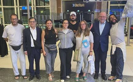 Mexicanos de la Flotilla Sumud detenidos por Israel llegan a Estambul para su repatriación; SRE da seguimiento