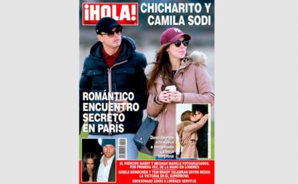 Publican fotos de cita entre "Chicharito" y Camila Sodi