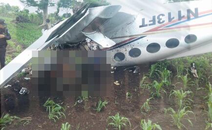 Fallecen 2 mexicanos al caer avioneta en Guatemala