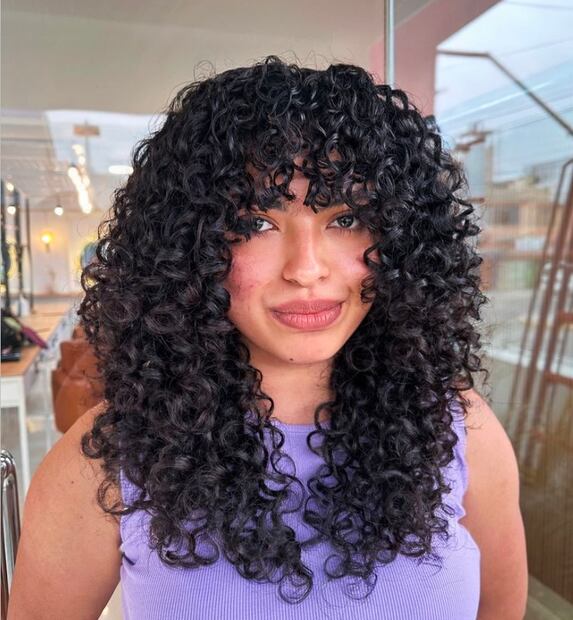 Corte cabello Shaggy. Foto: Instagram @melusalon