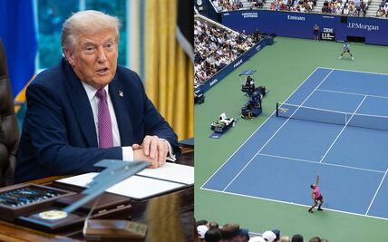 Donald Trump asistirá a la final del US Open; no acude al torneo de tenis desde hace diez años