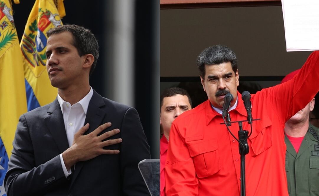 Juan Guaidó y Nicolás Maduro. Foto: Especial 