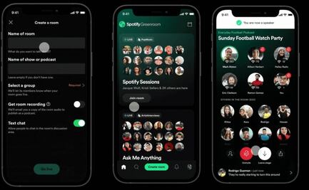 Spotify presenta Greenroom, su servicio estilo Clubhouse