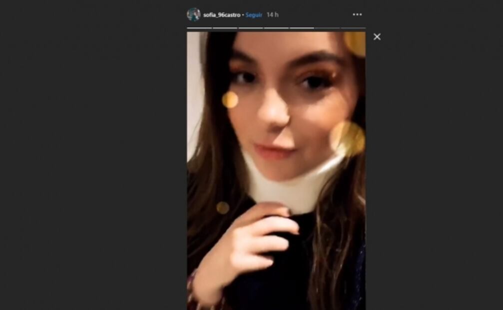 Sofía Castro pasa el fin de semana en el hospital
