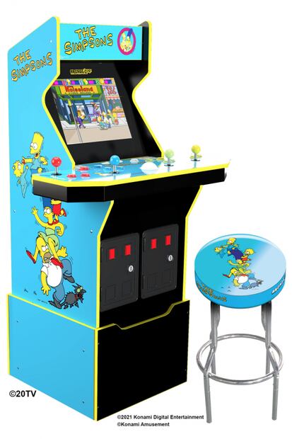 Consola arcade para celebrar a Los Simpsons