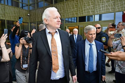 Assange, oficialmente libre tras declararse culpable