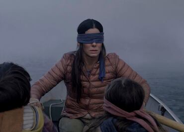 “Bird Box”, un éxito de terror que divide opiniones