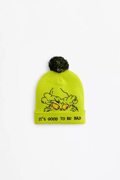 Gorro verde del Grinch de Lefties, el accesorio más divertido de la temporada. Foto: Especial