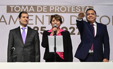 Delfina Gómez toma protesta a Ricardo Moreno como alcalde de Toluca; se compromete a transformar la ciudad con proyectos integrales
