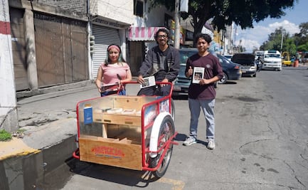 El Poesciclo: una biblioteca móvil en Neza