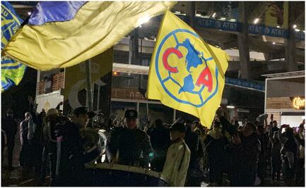 Pequeña fiesta americanista previo al partido contra Juárez
