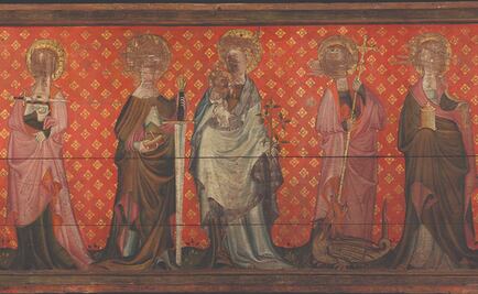 Descubren en retablo graffiti contra los espíritus malignos