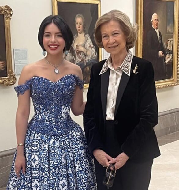Así fue el concierto de Ángela Aguilar para la realeza española 