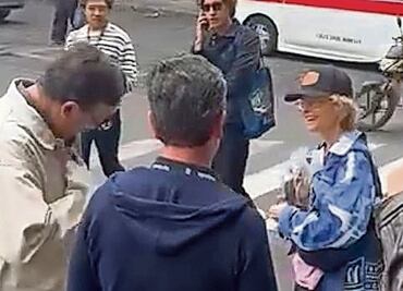Jodie Foster se pasea por las calles de Morelia antes de su homenaje