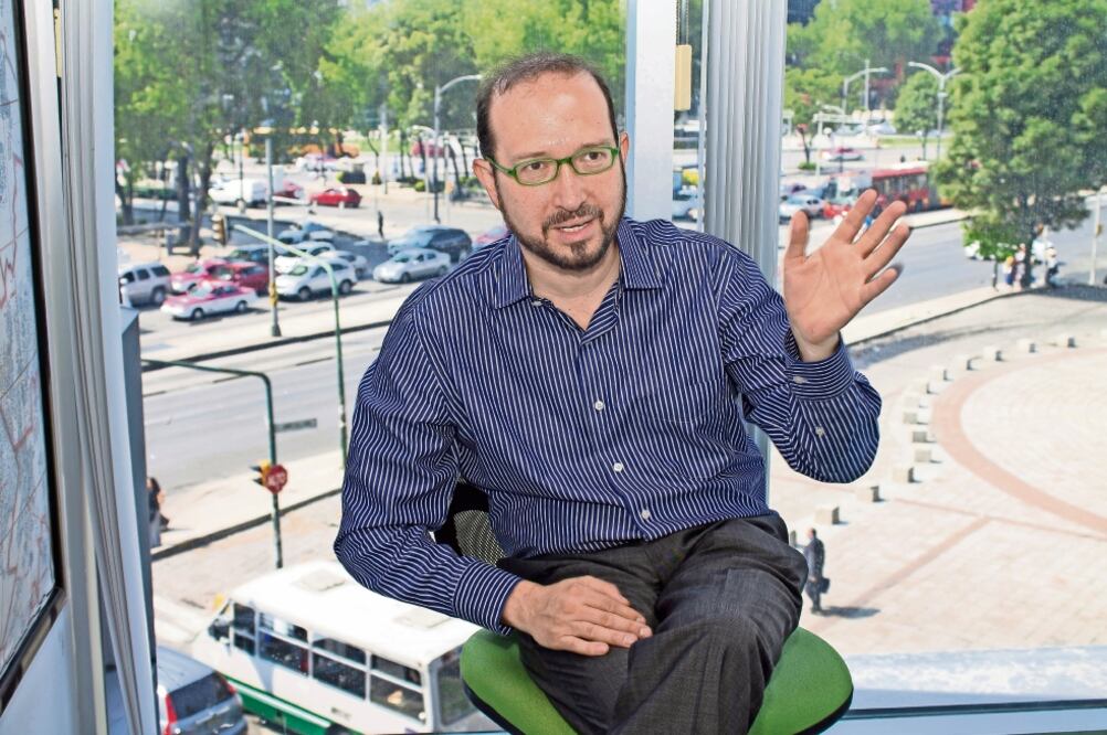 Roberto Remes, titular de la Autoridad del Espacio Público (ARELI MARTINEZ. EL UNIVERSAL)