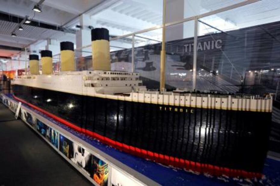 "Gigantes" hechos con Lego invaden Zagreb