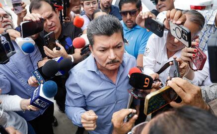 Él es Marco Antonio Almanza, exjefe de la policía de investigación de Rocha; es acusado por EU de nexos con el narco