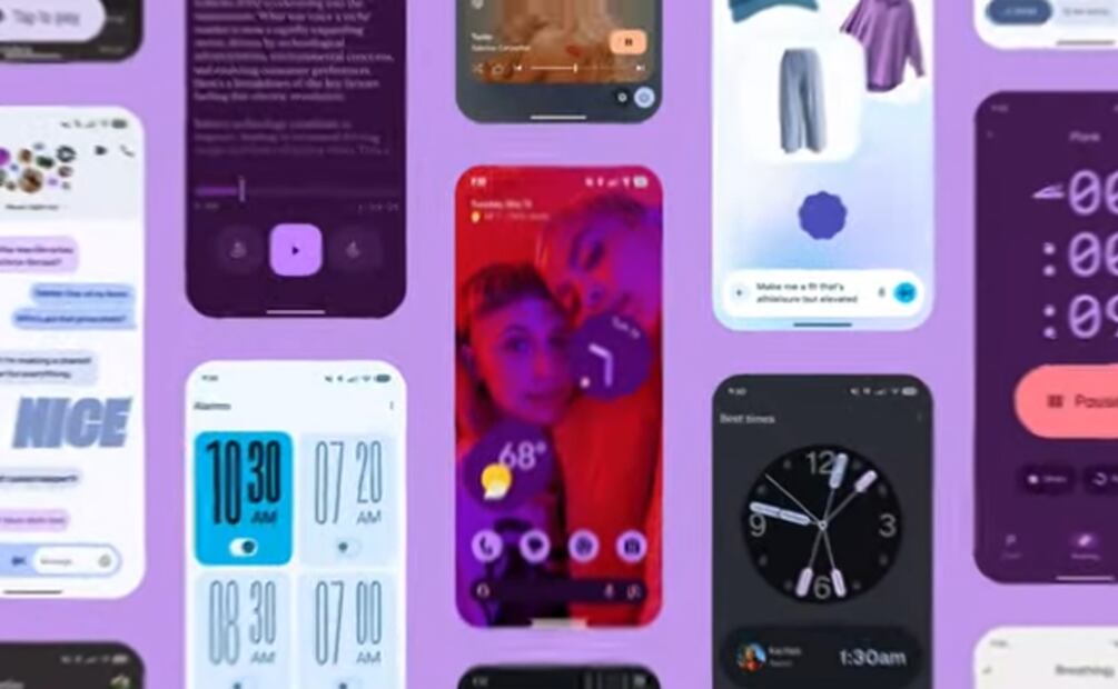 The Android Show: las novedades que llegan a los dispositivos. Imagen: captura de pantalla