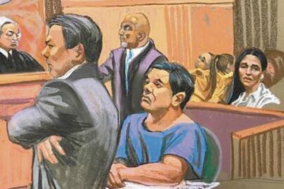 Acuden hijas de El Chapo a corte de NY