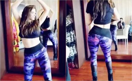 Ana Bárbara se luce con sexy baile