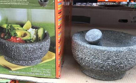 Venden molcajetes chinos en tiendas de Huixquilucan, en Edomex