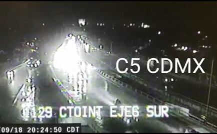 Se registran inundaciones y caídas de árboles por lluvias en CDMX 