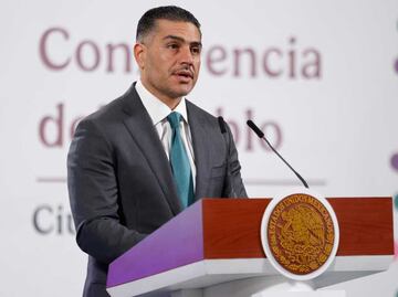 Destaca Harfuch detención de 12 colombianos por explosión de mina en Michoacán; detectan reclutamiento de cárteles mexicanos