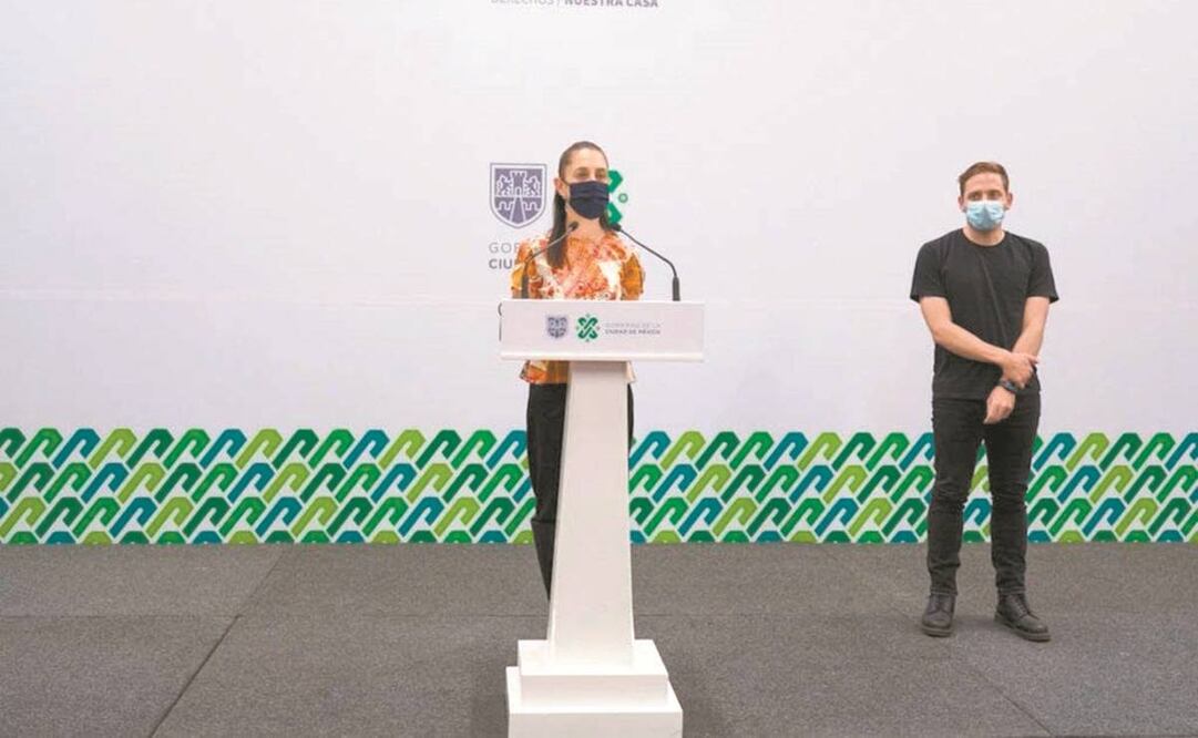 Sheinbaum dijo que 50% de adultos ya tienen una vacuna. Foto: ESPECIAL