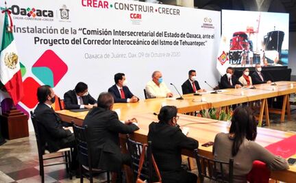 Instala Murat Comisión Intersecretarial para el Corredor Interoceánico del Istmo