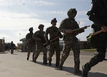 Sólo la Policía Militar va armada en misión fronteriza: Pentágono